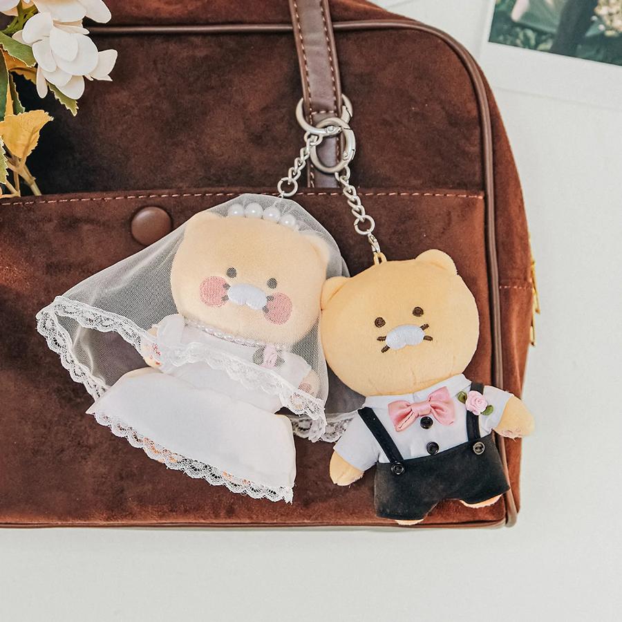Kakao Friends - Choonsik's Happy Wedding Doll Keyring Set