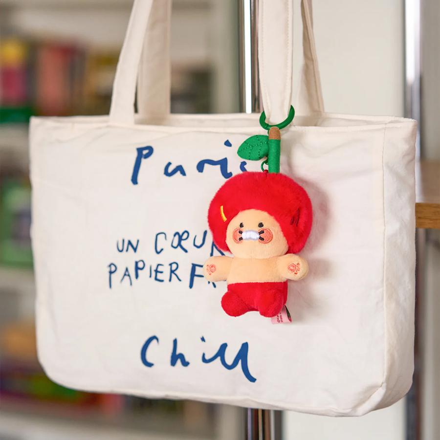 Kakao Friends - Red Cherry Choon Doll Keyring