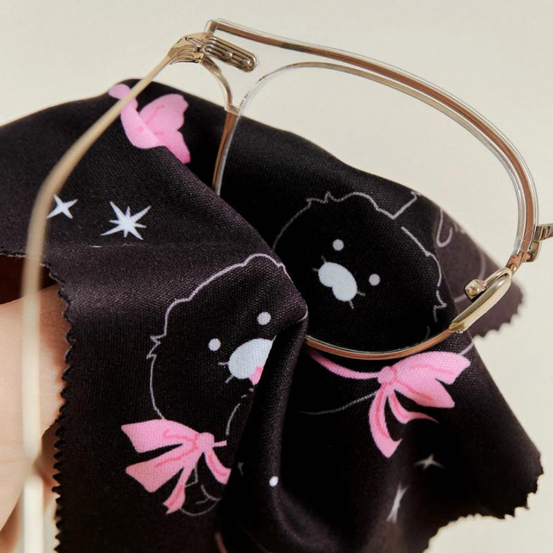 Kakao Friends - Black Choon Anti-Fog Glasses Cloth (Choonsik)