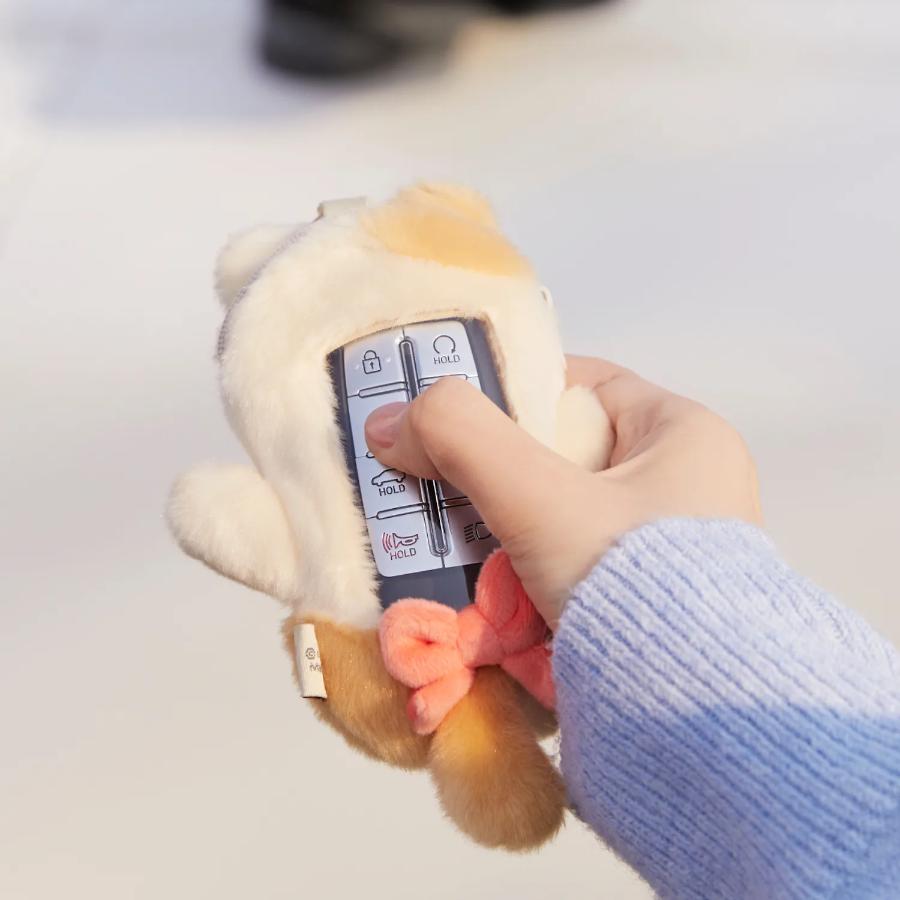Kakao Friends - Nyangnyang Doll Smart Key Case (Choonsik)