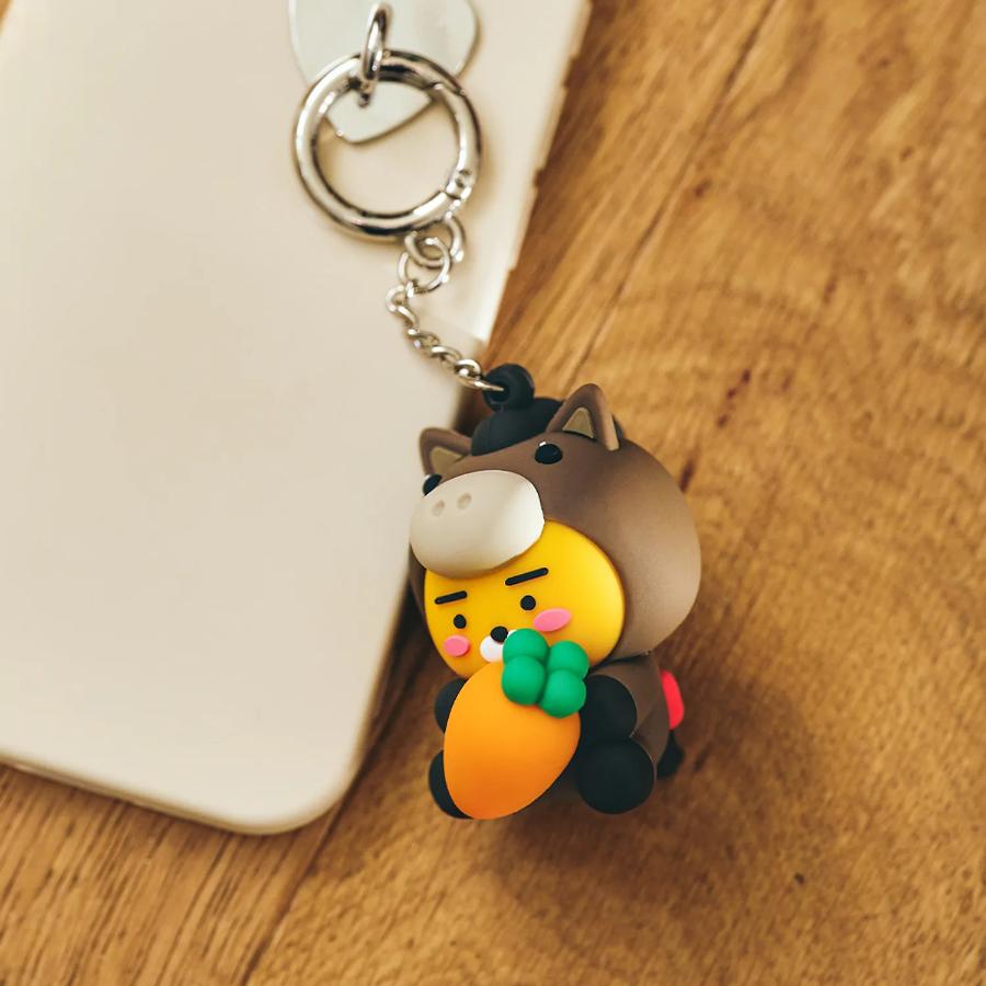 Kakao Friends - Lucky Pony Day LED Figure Keyring (Ryan)