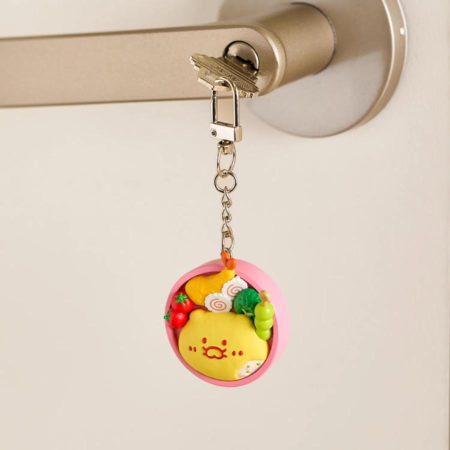 Kakao Friends - CHOON DORAK Omurice Figure Keyring (Choonsik)