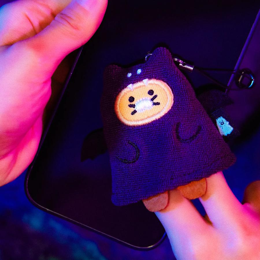 Kakao Friends - Nyangnyang Special Bat Smartphone Cleaner Strap (Choonsik)