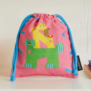 Daye Kim x Kakao Friends - Choonsik String Pouch - Daye Kim x Kakao Friends - String Pouch - Harumio
