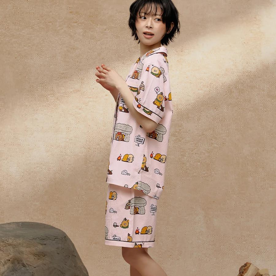 Kakao Friends - WOOGA CHOON Women Seersucker Pajamas (Choonsik)