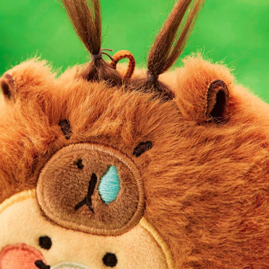 Kakao Friends - FRIENDZOO Capybara Doll Keyring (Choonsik)