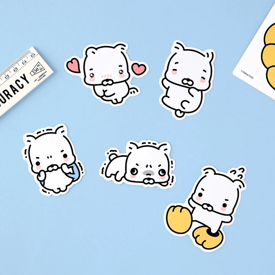 Kakao Friends - Bokshimi Big Point Removable Sticker Pack (Passion Mode)
