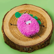 Kakao Friends - Choonguma Smile Guma Mini Fluffy Doll Keyring
