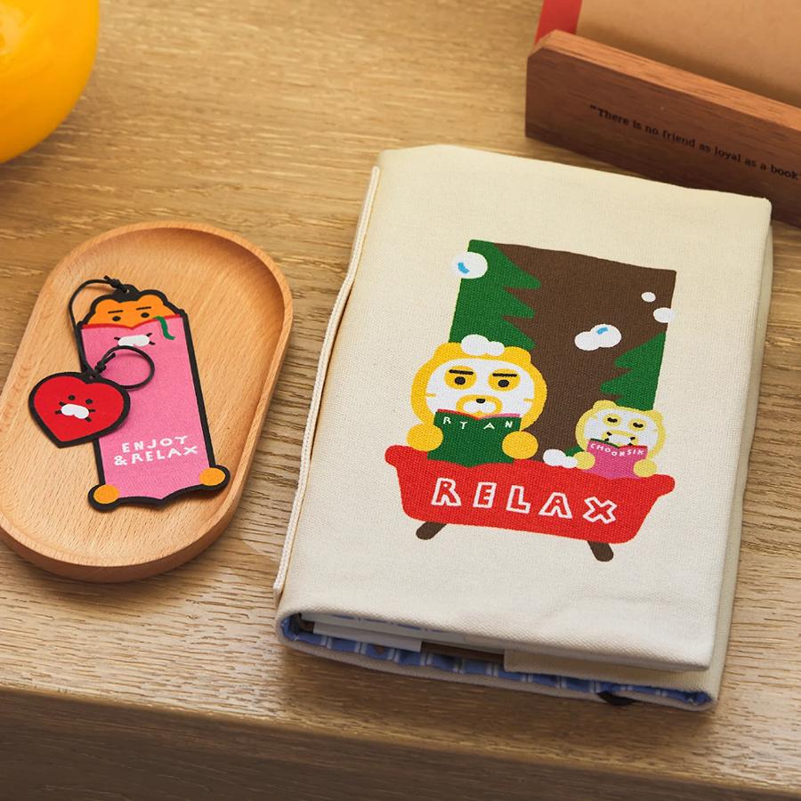 Daye Kim x Kakao Friends - Relax Book Cover (Ryan & Choonsik)
