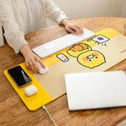Kakao Friends - Wireless Charging Desk Pad (Choonsik)