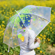 Kakao Friends - Clover Transparent Umbrella (Little Ryan)