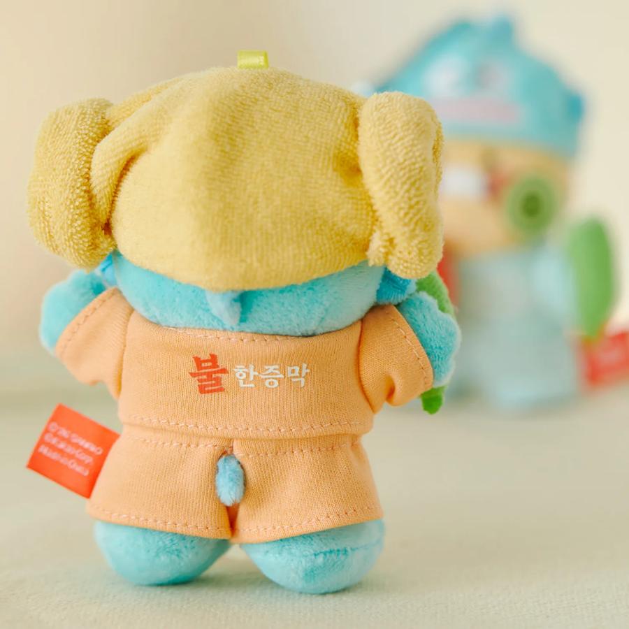 HANGYODON X Kakao Friends - Hangyodong Jjimjilbang Doll Keyring (Choonsik)