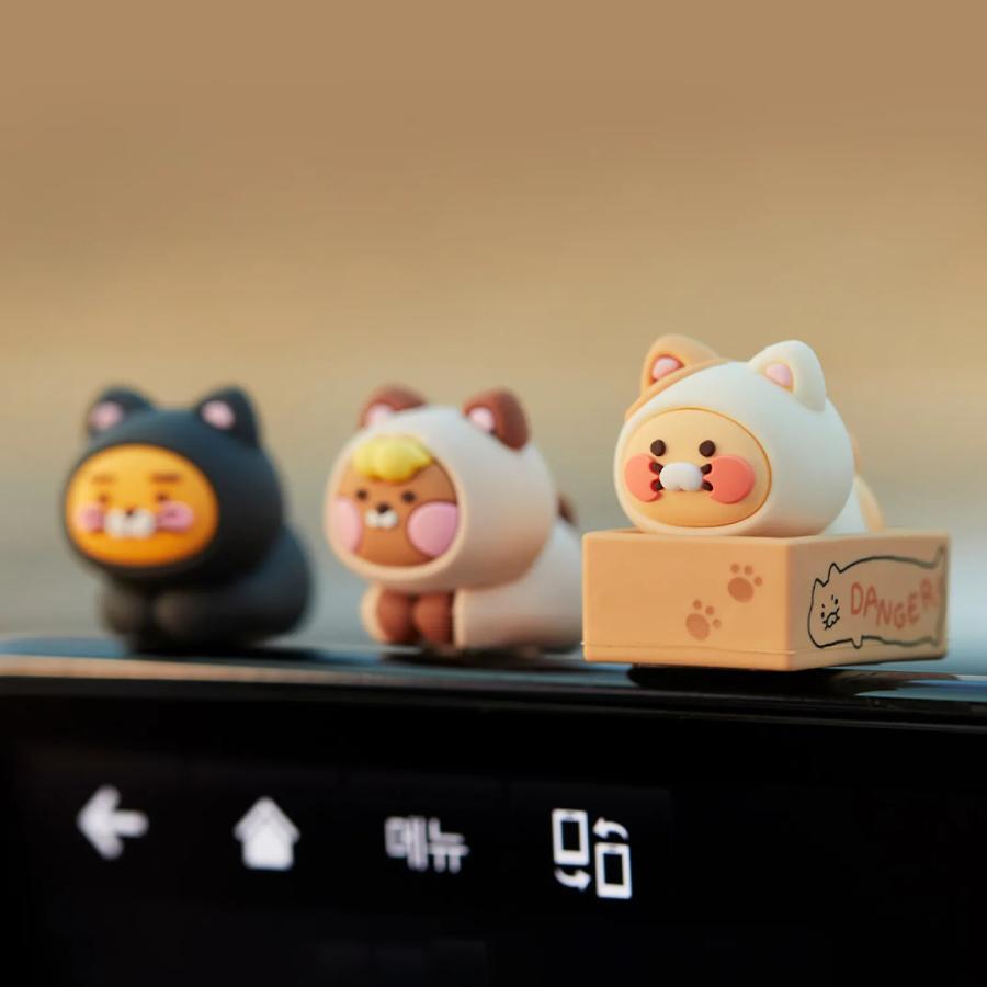 Kakao Friends - Nyangnyang Car Mini Deco Figure Set