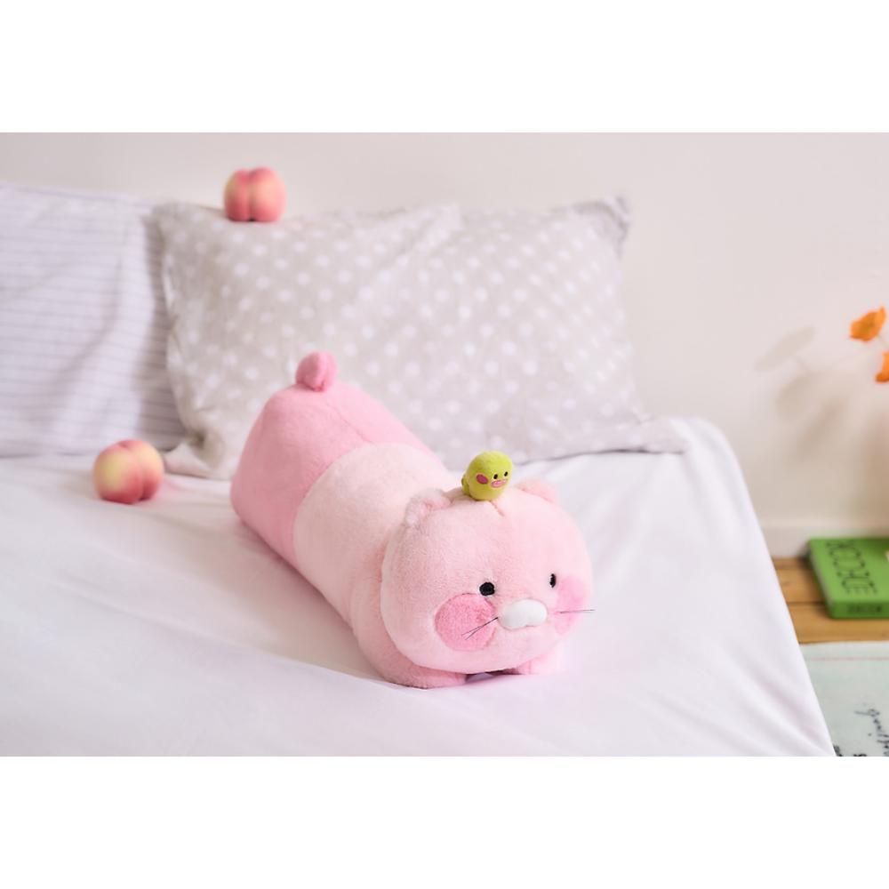 Kakao Friends - Peach Fresh Pink Pillow (Choonsik)
