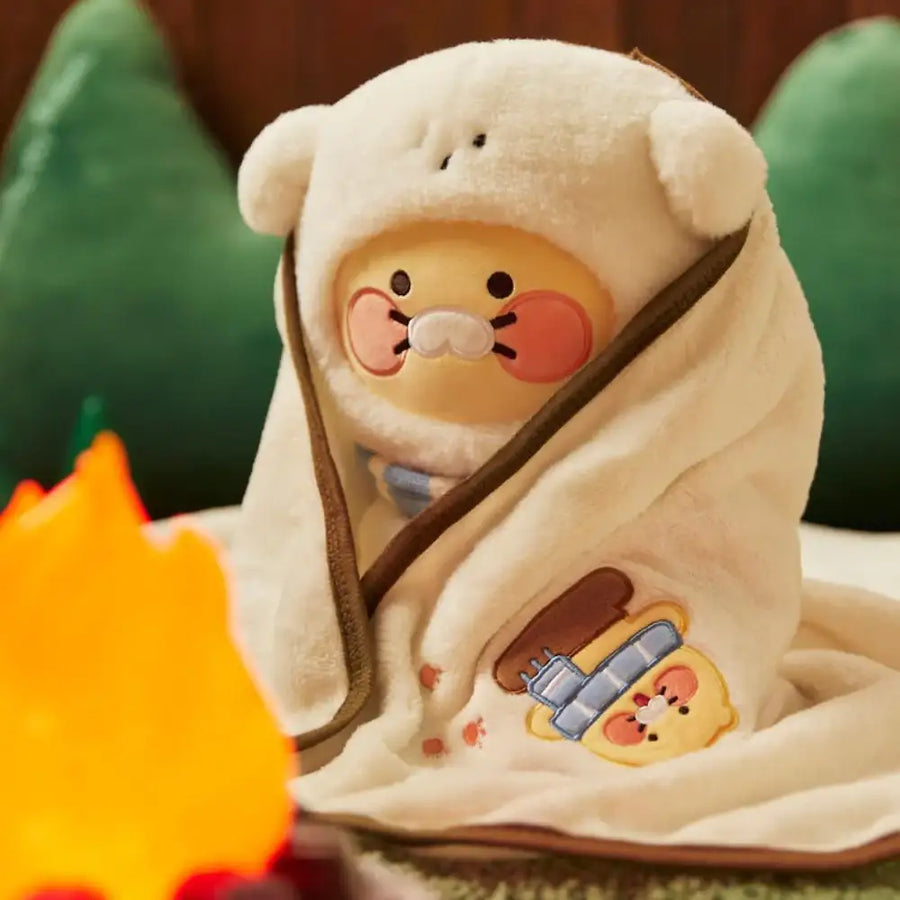 Kakao Friends - Floofy Friends Choonsik Doll Blanket - Kakao Friends - Doll Blanket - Harumio