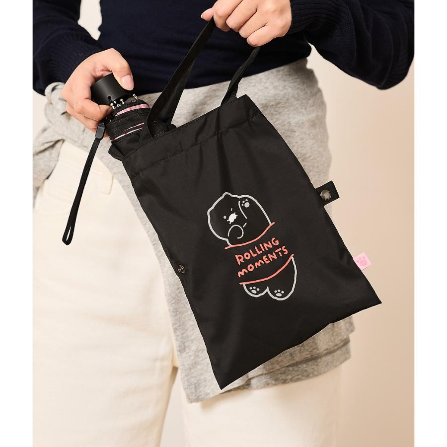 Kakao Friends - Black Choon Mini Pouch Parasol (Choonsik)