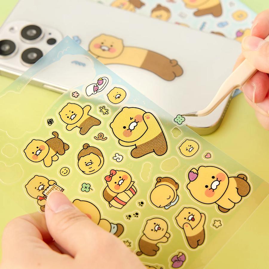 Kakao Friends - Choonsik Clear Deco Sticker