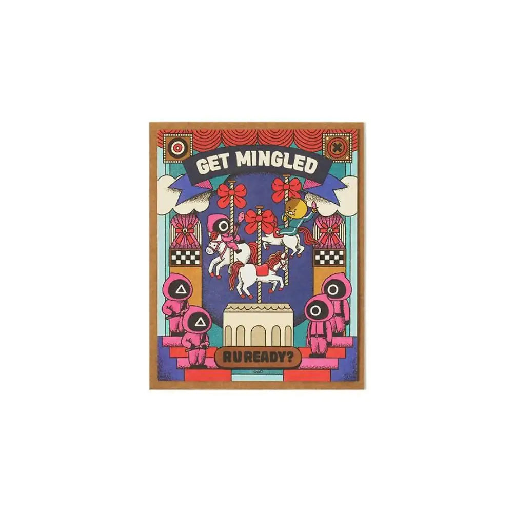 Netflix Squid Game 2 x Kakao Friends - Choonsik Postcard - Kakao Friends - Postcard - Harumio