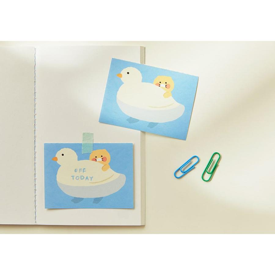 Kakao Friends - Friends Green Life Choonsik 3-Tier Memo Pad (Vertical)