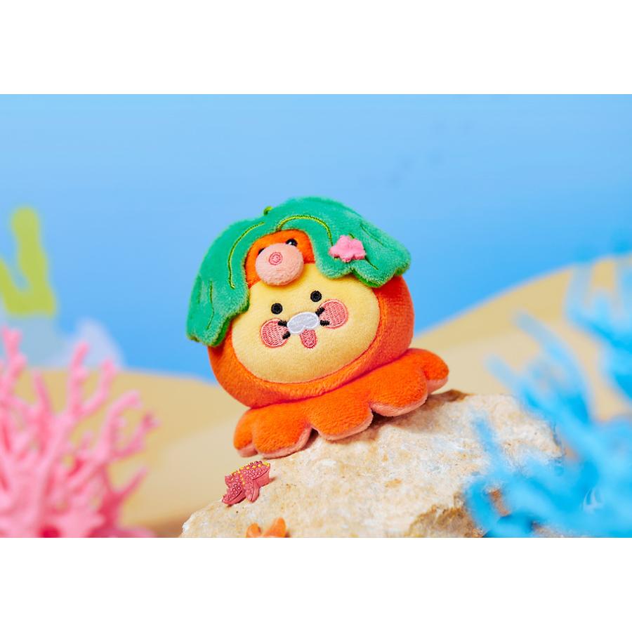 Kakao Friends - FRIENDZOO Marine Animal Random Doll Keyring (Choonsik)