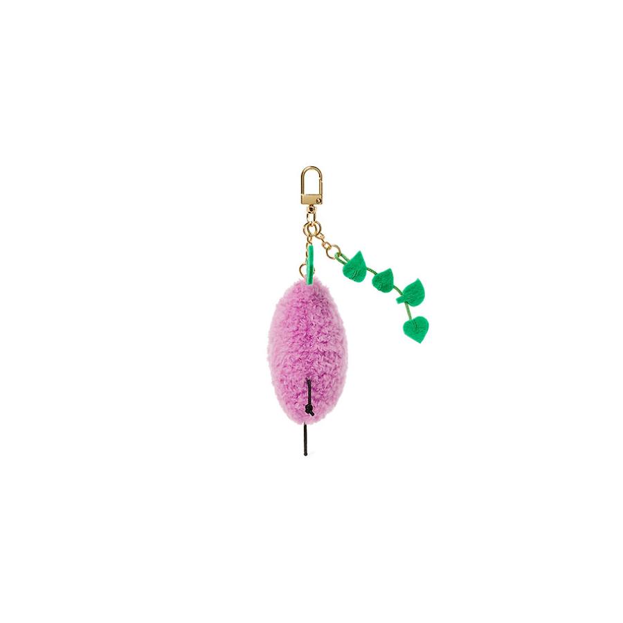 Kakao Friends - Choonguma Smile Guma Mini Fluffy Doll Keyring