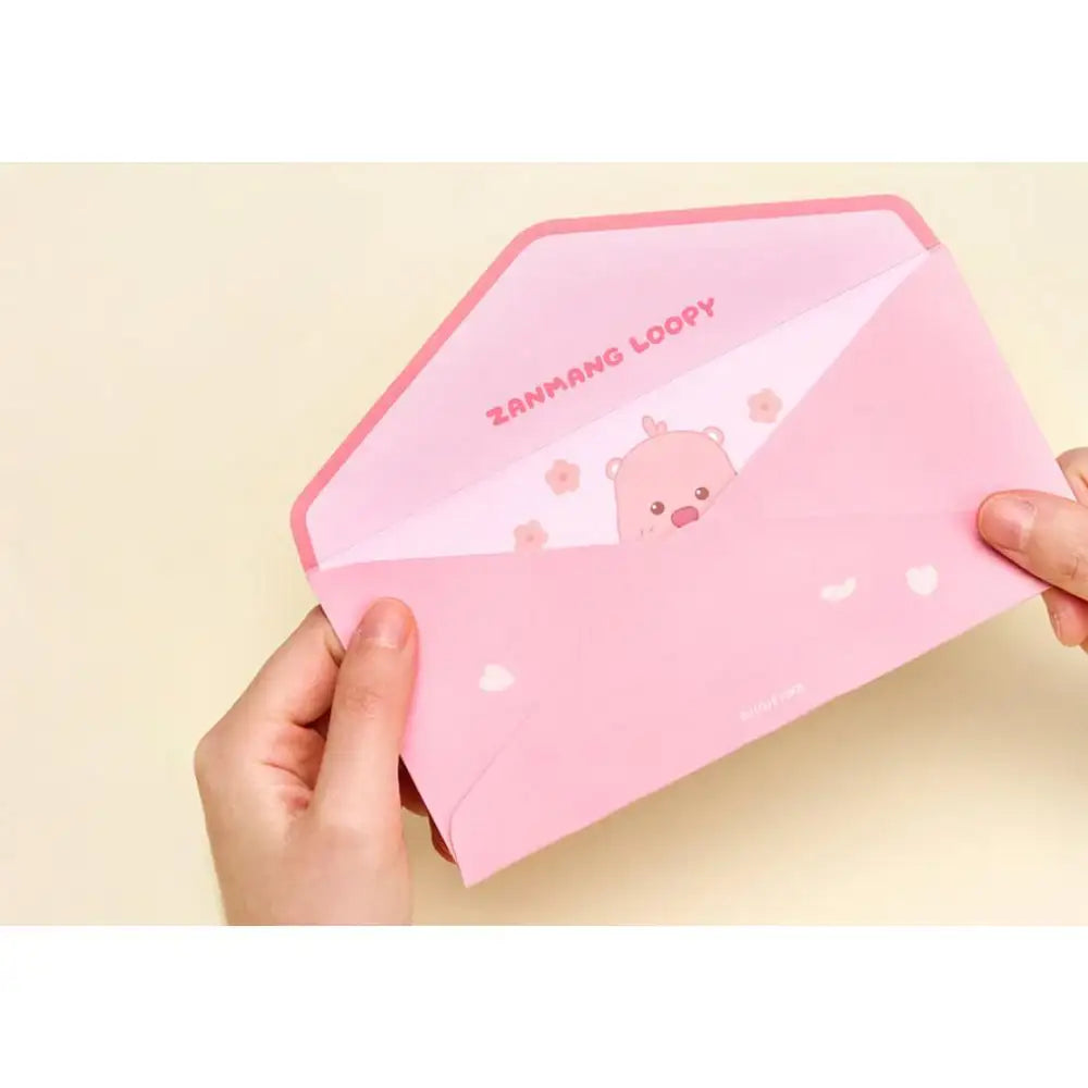 Kakao Friends x Zanmang Loopy - ALovely Money Envelope Set - Kakao Friends - Letter Sets - Harumio