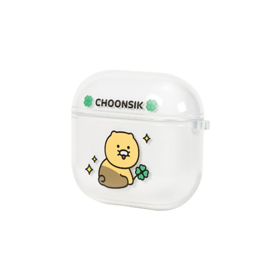 Kakao Friends - Lucky Burger Clover AirPods 4 Case (Choonsik)