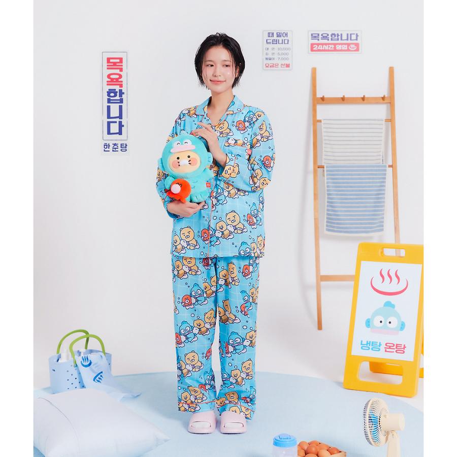 HANGYODON X Kakao Friends - Choonsik Long-Sleeve Pajamas