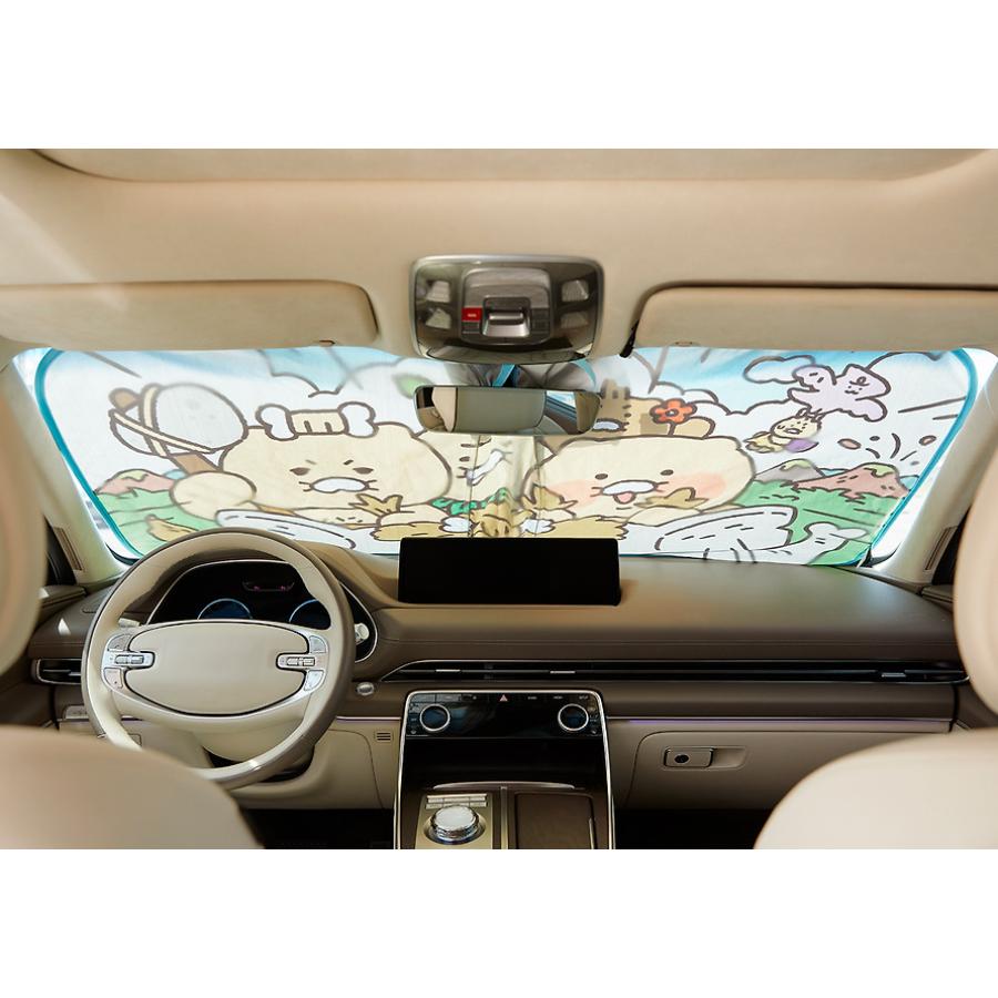 Kakao Friends - WOOGA CHOON Car Sunshade (Friends)