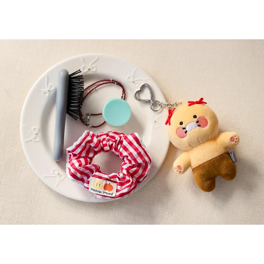 Kakao Friends - Choonsik Scrunchie Check Keyring
