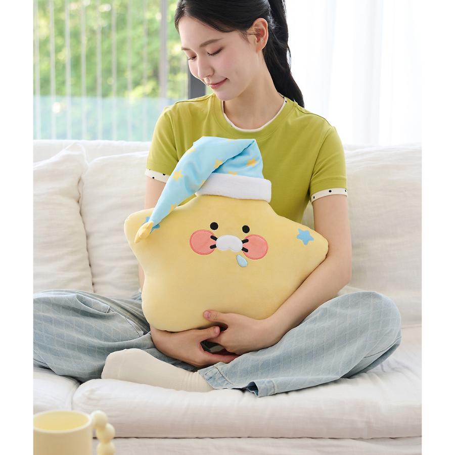 Kakao Friends - Choonsik Byeolnan Yellow Star Cushion