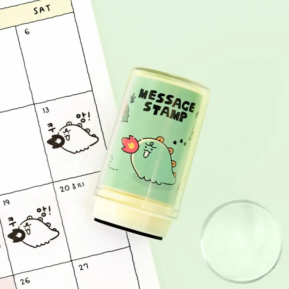 Kakao Friends - Jordy Kuang Dino Message Stamp - Kakao Friends - Stamp - Harumio