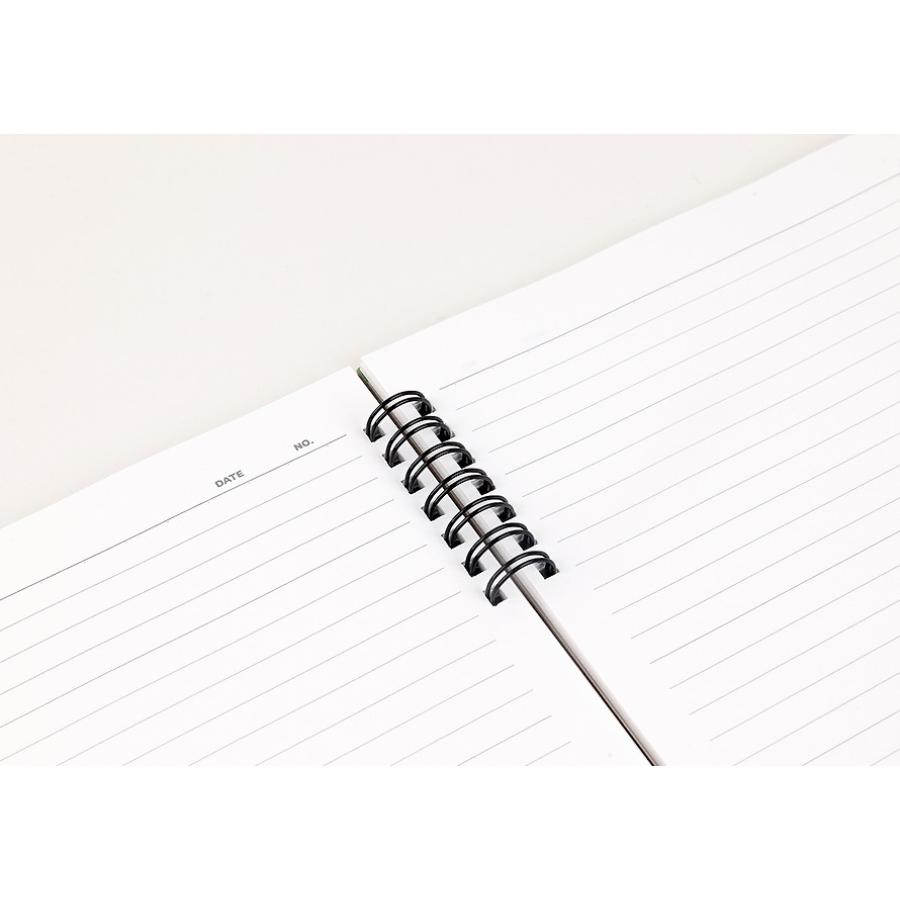 Kakao Friends - Vivid Hardcover Grid Spring Notebook (Ryan)