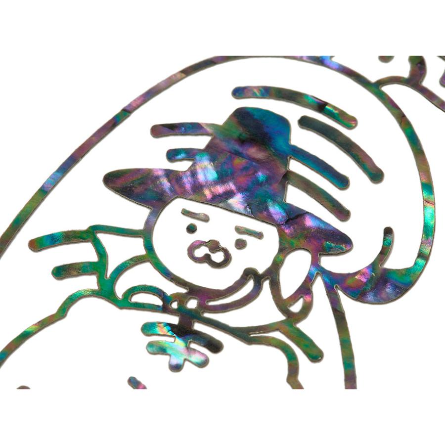 MU:DS x Kakao Friends - Hojakdo Natural Mother-of-Pearl Sticker (Ryan & Choonsik)