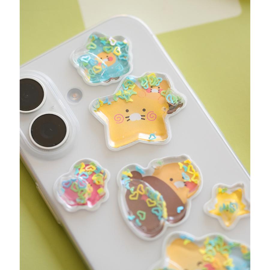 Kakao Friends - Byeolnan Choonsik Shaker Sticker Set