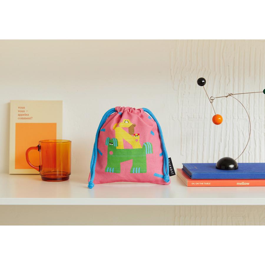 Daye Kim x Kakao Friends - Choonsik String Pouch