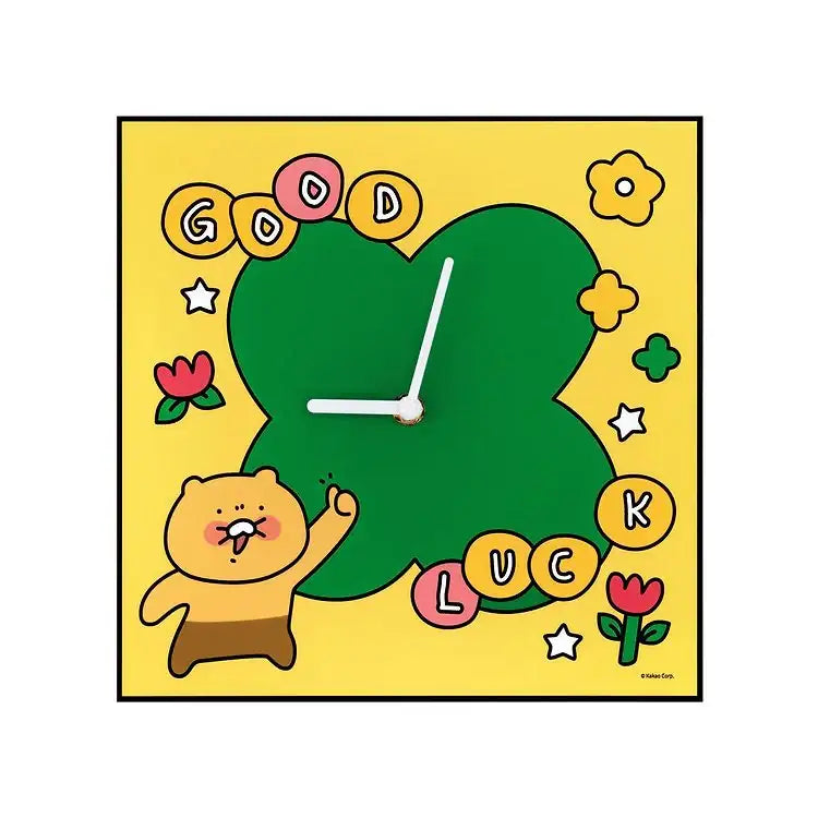 Kakao Friends - Sloppy Choonsik Wall Clock - Kakao Friends - Home & Living, Accessories - Harumio