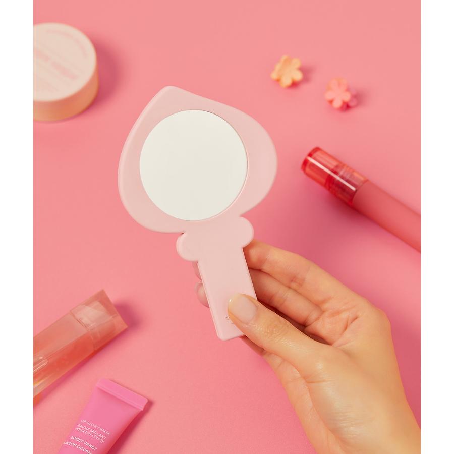 Kakao Friends - Little Apeach Face Mini Hand Mirror