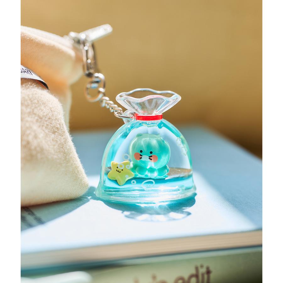 Kakao Friends - Choonsik Fish Tank Jellyfish Figure Keyring