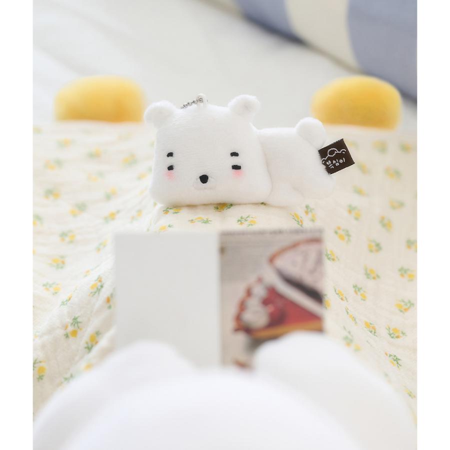 Kakao Friends - Bokshimi Mini Flat Doll Keyring
