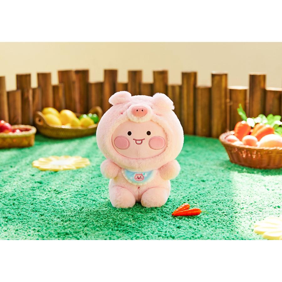 Kakao Friends - FRIENDZOO Pig Plush Doll (Little Apeach)