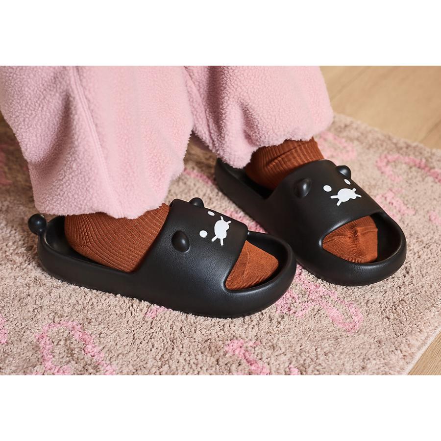 Kakao Friends - Black Choon Women Slippers (Choonsik)