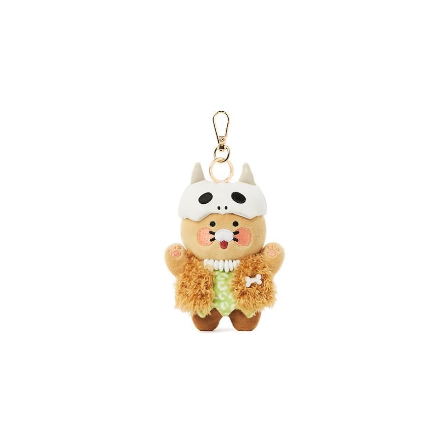 Kakao Friends - WOOGA CHOON Stone Axe Doll Keyring (Choonsik)