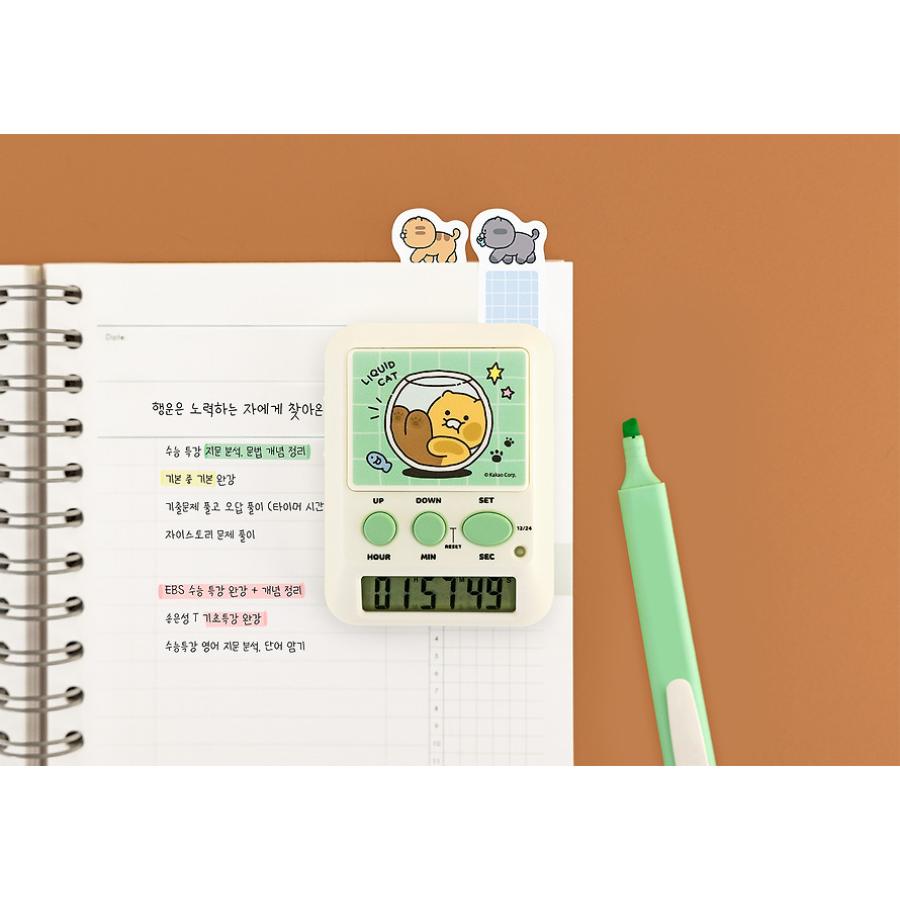 Kakao Friends - Liquid Cat Stopwatch (Choonsik)