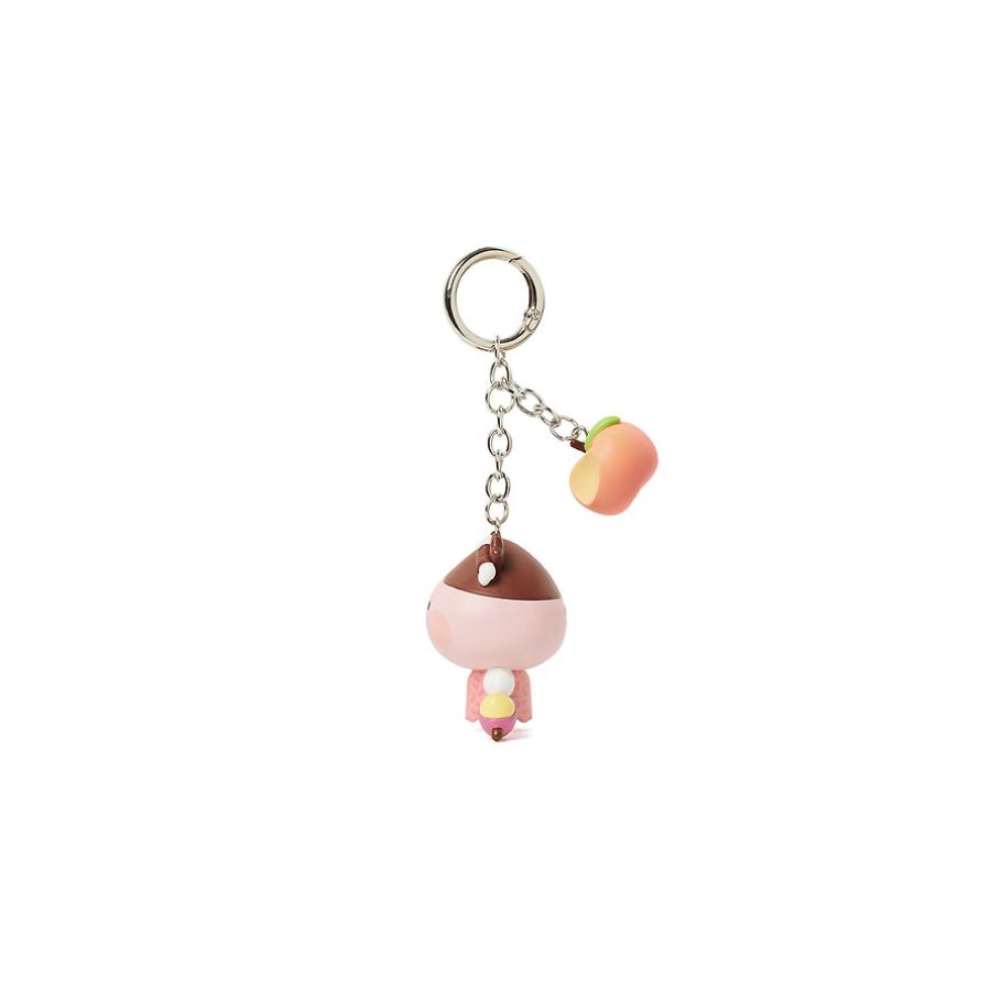 Kakao Friends - WOOGA CHOON Figure Keyring (Apeach)