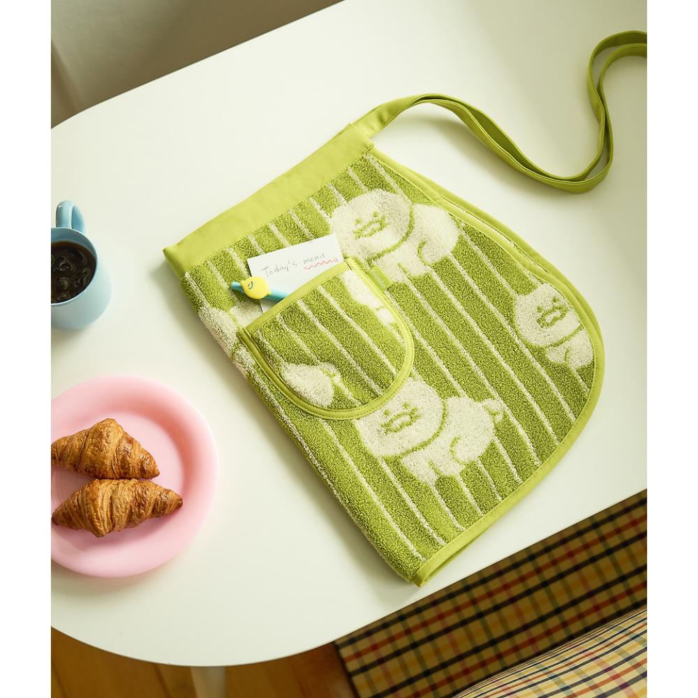 Kakao Friends - FRIENDAY Choonsik Terry Apron (Green)