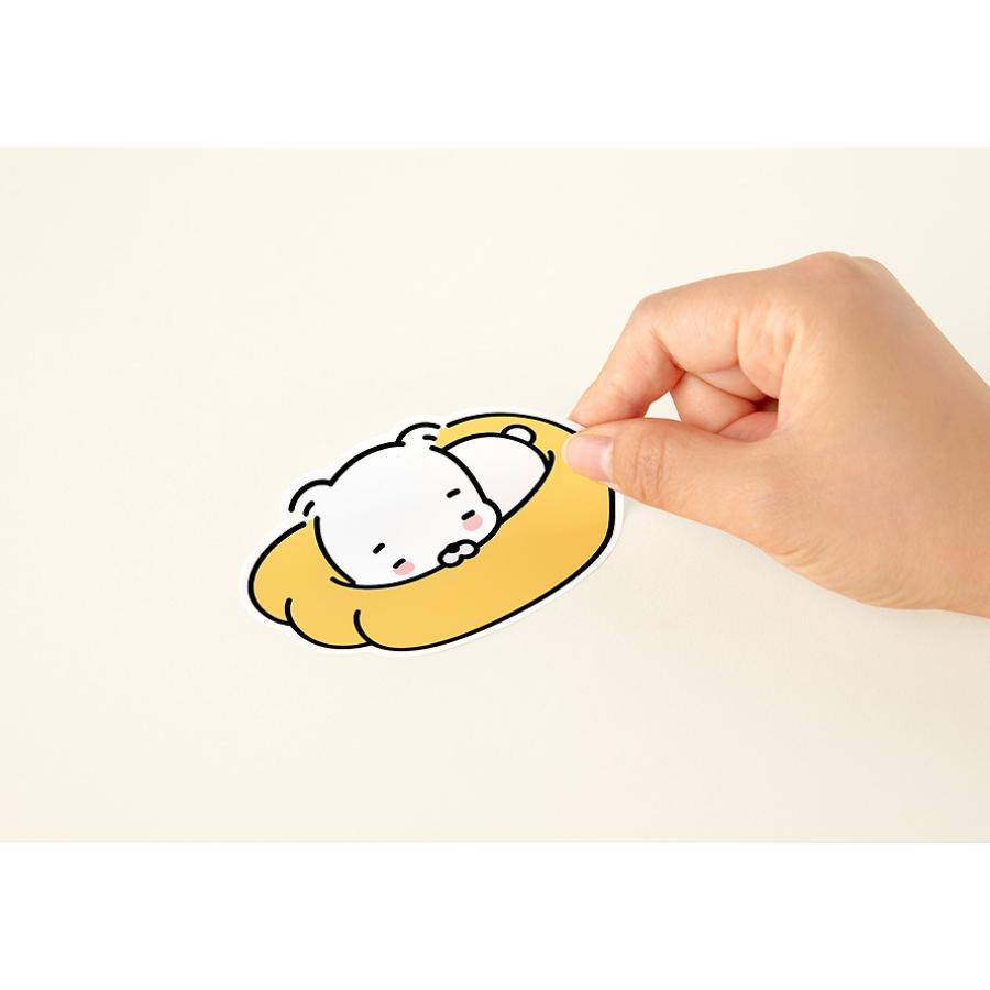 Kakao Friends - Bokshimi Big Point Removable Sticker Pack (Therapy Mode)