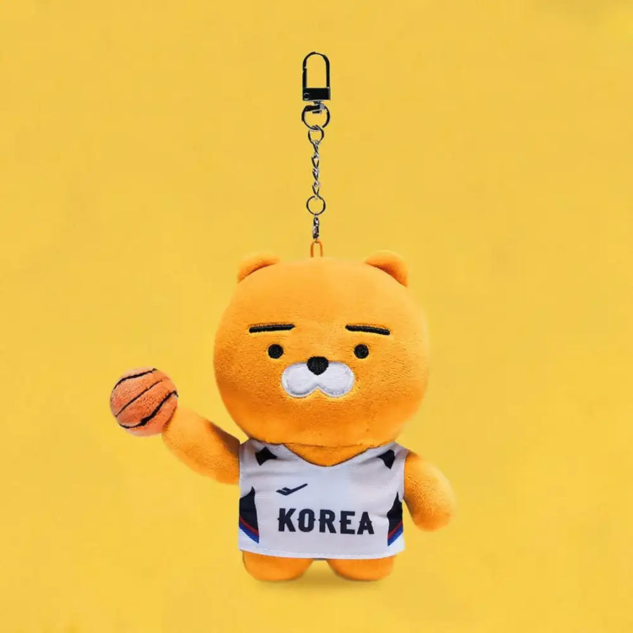 PRO-SPECS x Kakao Friends - Ryan Basketball Doll Keyring - Kakao Friends - Keyring - Harumio