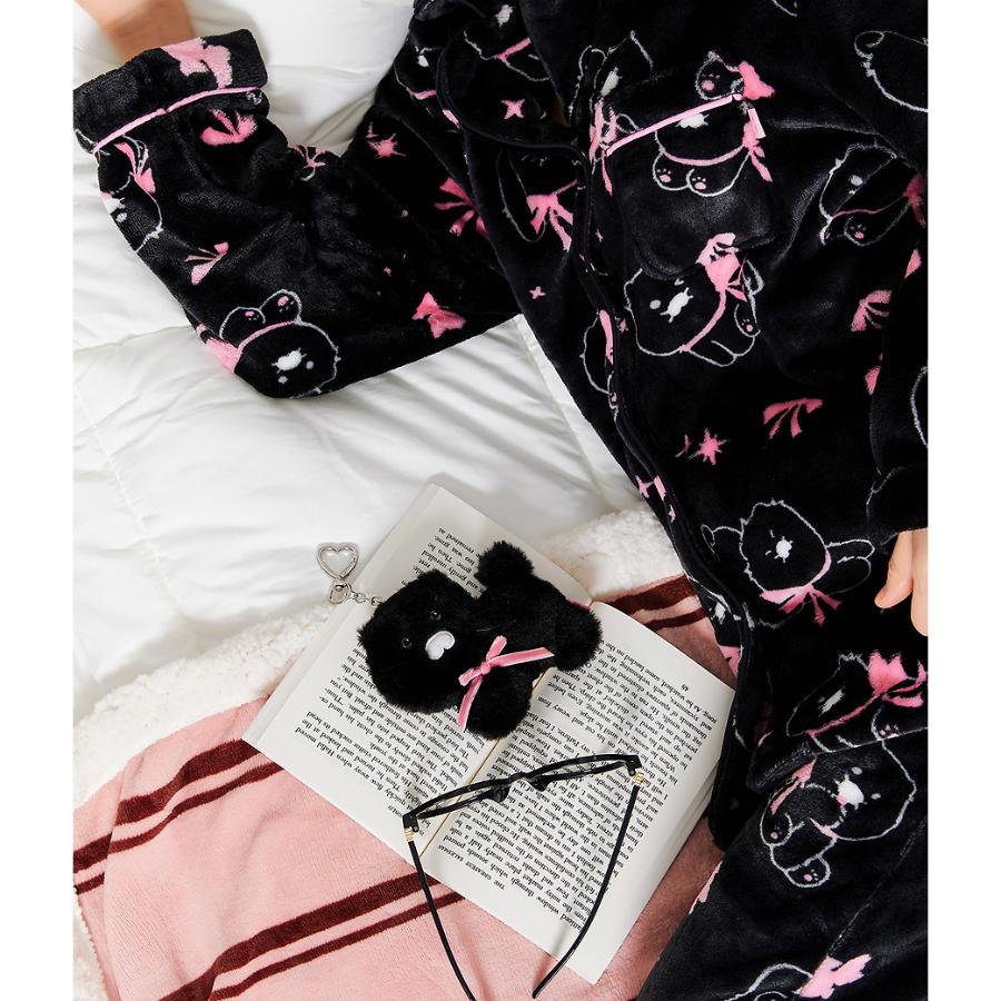 Kakao Friends - Black Choon Long Sleeve Pajamas (Choonsik)