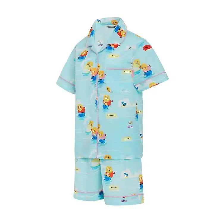 Kakao Friends - Choonsik Summer Holiday Cooling Pajamas Set - Kakao Friends - Pyjamas - Harumio